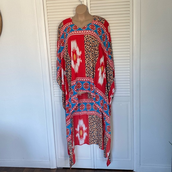 Tribal Print Kimono Custom Design - Picture 1 of 6